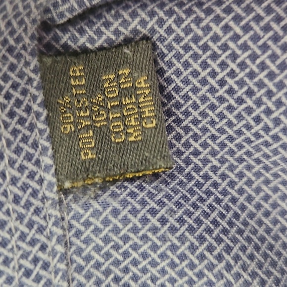 Black Label By Ruffini Button Down Shirt Slim Fit Medium Vintage - Picture 7 of 8